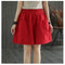 IMG 114 of Straight Shorts Women Summer Casual Loose High Waist Slim Look All-Matching Mid-Length Pants Shorts