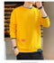 IMG 120 of Sweatshirt Trendy insRound-Neck Tops Loose Non Long Sleeved T-Shirt Outerwear