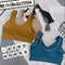 Img 5 - Bare Back Plus Size Bra Women Bralette Summer Undershirt Strap Sporty Tank Top Student Korean