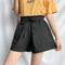 Img 2 - Thailand Casual Suits Shorts Women Korean Loose Summer High Waist A-Line Wide Leg Pants