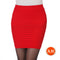 Img 7 - Striped Hip Flattering Women High Waist Slimming Stretchable Plus Size Pencil Skirt