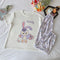 IMG 109 of Pajamas Women Summer Thin Short Sleeve Sweet Look Adorable Cartoon Mickey Mouse Three-Piece Loungewear Sets Sleepwear