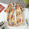 IMG 113 of Summer ins Korean Shirt Street Style High bf Vintage Loose Dye Long Sleeved Women Outerwear