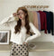 IMG 127 of chicShort Sweater Thin Solid Colored Bare Belly Tops Women Trendy Cardigan Outerwear