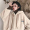 IMG 110 of False Two-Piece Sweatshirt Women Thick Loose Korean Tops ins Outerwear