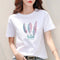 T-Shirt Women Cotton Short Sleeve Loose Plus Size Summer Trendy Half Sleeved Matching Tops ins T-Shirt