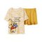 Img 5 - Summer Cotton Pajamas Women Short Sleeve Shorts Thin Outdoor Loungewear Sets