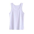Img 5 - Cotton Men Tank Top Summer Youth Sporty Fitness Stretchable Under Tank Top