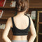 Bare Back Plus Size Innerwear Women Bralette Summer Matching Strap Sporty Tank Top Student Korean Activewear