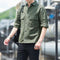 Img 3 - Cotton Loose Long Sleeved Shirt Trendy Young Cargo