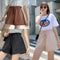 Img 8 - Thailand Casual Suits Shorts Women Korean Loose Summer High Waist A-Line Wide Leg Pants