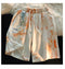 IMG 108 of ShengfeiDye Loose Slim Look Bermuda Shorts Casual Women Summer Thin Couple Pants Shorts