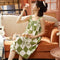 Slip Pajamas Women Summer Loungewear Thin Casual Korean Japanese Sweet Look Sleepwear