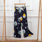 Summer Cotton Pajamas Pants Loungewear Thin Women Wide-legged Loose Plus Size Outdoor Sleepwear