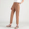 Img 8 - Cotton Blend Casual Ankle-Length Pants Women Thin Trendy Slim Look Harem Carrot