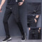 Men Casual Pants Summer Slim Fit Korean Trendy Sporty Harem Look Thin Jogger Ankle-Length Pants