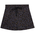 Img 5 - Leopard Stripes Shorts Casual Pants Women Outdoor Korean Loose High Waist Slim Look Elastic Wide Leg Hot