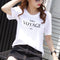 Img 9 - White Cotton Short Sleeve T-Shirt Women Summer Korean Loose Slim Look Round-Neck All-Matching Tops ins