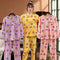 Pajamas Women Cotton Long Sleeved Casual Two-Piece Sets Plus Size Loungewear Sleepwear