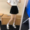 IMG 111 of Shorts Women Summer Loose Korean High Waist Sporty Casual Pants Home Pajamas insknee length Activewear