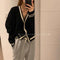 IMG 114 of Sweater Women Japanese Loose insLazy Outdoor Korean Sweet Look Knitted Cardigan Outerwear