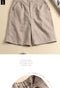 IMG 114 of Korean Shorts Women Summer Cotton Pants Loose High Waist Slim Look Plus Size Wide Leg Casual Bermuda Shorts