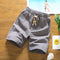 Summer Plus Size Shorts Men Flaxen knee length Cotton Blend Casual Beach Pants Shorts