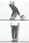IMG 109 of Men Casual Pants Teens Summer Harem Slim-Fit Loose Japanese Ankle-Length Pants
