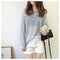 IMG 125 of Striped Sweater Women Summer Sunscreen Long Sleeved Tops Loose Thin Silk T-Shirt Outerwear