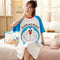 Pajamas Women Summer Thin Cotton Pyjamas Korean Sweet Look Adorable Student Casual Home Plus Size Loungewear Sleepwear