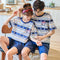 Couple INS Cartoon Pajamas Women Sets Summer Men Short Sleeve Shorts Loungewear YSD Sleepwear