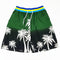 Img 3 - Summer Beach Pants Men Loose Coconut Trees Casual Bermuda Plus Size Quick-Drying Surfing Shorts