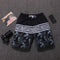 Img 4 - Summer Straight Printed Camo Prints Shorts Black Striped Pocket Bermuda Casual Loose Beach Pants Men Beachwear