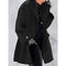 Hooded Wool Women Woolen Jacket Outerwear