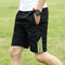Img 1 - Men Casual Pants Summer Loose Sporty Fitness Shorts Mid-Length Quick Dry Outdoor Plus Size Jogging