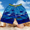 Img 18 - Summer Men Beach Holiday Casual Trendy Coconut Trees Shorts Beachwear
