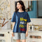 Img 1 - Pajamas Short Sleeve Women Cartoon Knitted Cotton Loungewear