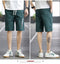 IMG 113 of Summer Men Casual Shorts Straight Pants Sporty Cargo Mid-Length Beach Shorts