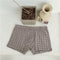 Japanese Cotton Men Young Pants Upsize Loose Trunks Plus Size Mid-Waist Shorts