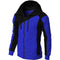 Color-Matching Slim Look Hooded Sweatshirt Trendy Long Sleeved Sporty Outerwear