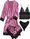 Sexy Lace Pajamas Home Women Summer Strap Pants Sets Plus Size Pyjamas Loungewear Sleepwear