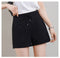 Img 4 - Korean Shorts Women Summer Loose Wide Leg Pants Slim Look Elastic Waist Casual Outdoor