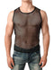 Img 2 - Sexy Men Personality See Through Street Style Translucent Sleeveless Tank Top