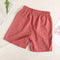 Img 3 - Summer Women Cotton Blend Loose Casual Pants Plus Size Shorts