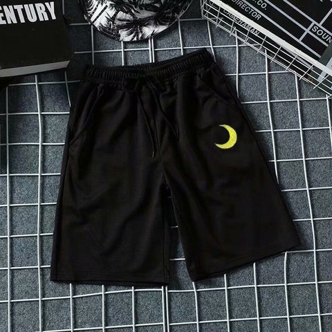 Summer Casual Shorts Men Trendy Loose Thin knee length Teens Student Pants Shorts