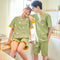 Couple INS Cartoon Pajamas Women Sets Summer Men Short Sleeve Shorts Loungewear YSD Sleepwear