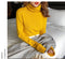 IMG 134 of Korean Turtleneck Yarn Long Sleeved Sweater Women Thin Student Undershirt Tops Outerwear
