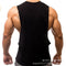 IMG 104 of Fitness Tank Top Men Solid Colored Sporty Splitted Loose Vest T-Shirt Cotton Tank Top