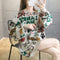 Img 9 - Sweatshirt Women Korean Loose Alphabets Thin Dye Round-Neck Long Sleeved