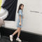 IMG 154 of Niche Trendy Couple Summer Short Sleeve T-Shirt Korean insPopular Elegant Dress Sets